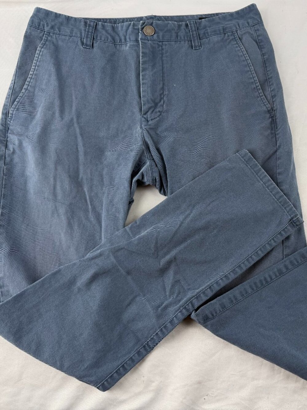 Bonobos Skinny Fit Blue Chino Pants Men's Size 31x32 Casual Everyday Trousers